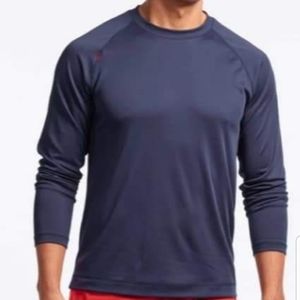 Rhone men's navy activewear longsleeve